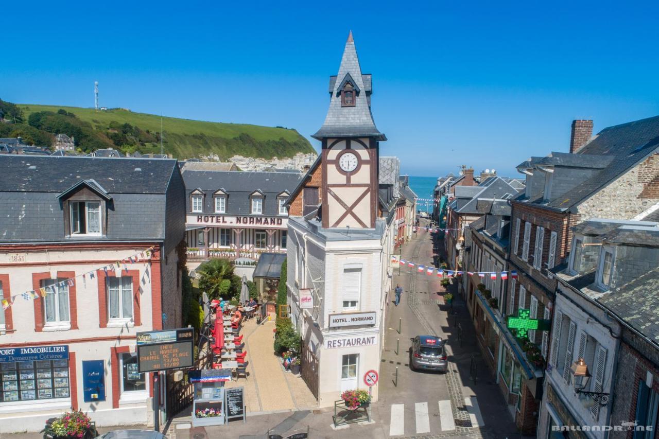 Hotel Normand Yport Non Etoile Ambiance Familiale Exterior foto